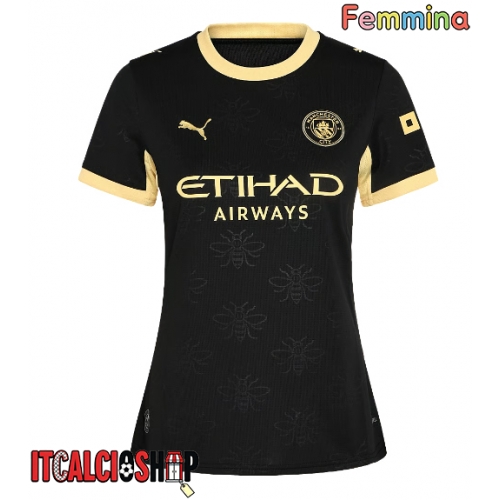 Manchester City Marc Guehi #6 Seconda Maglia Femmina 2026-27 Manica Corta